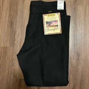 Wrangler Wrancher Black Jeans
